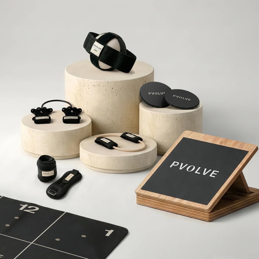 NWT PVOLVE “Essentials Bundle” Workout Equipment (Never Used!)